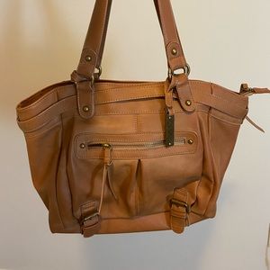 Tan  purse